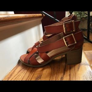 Material girl sandals!